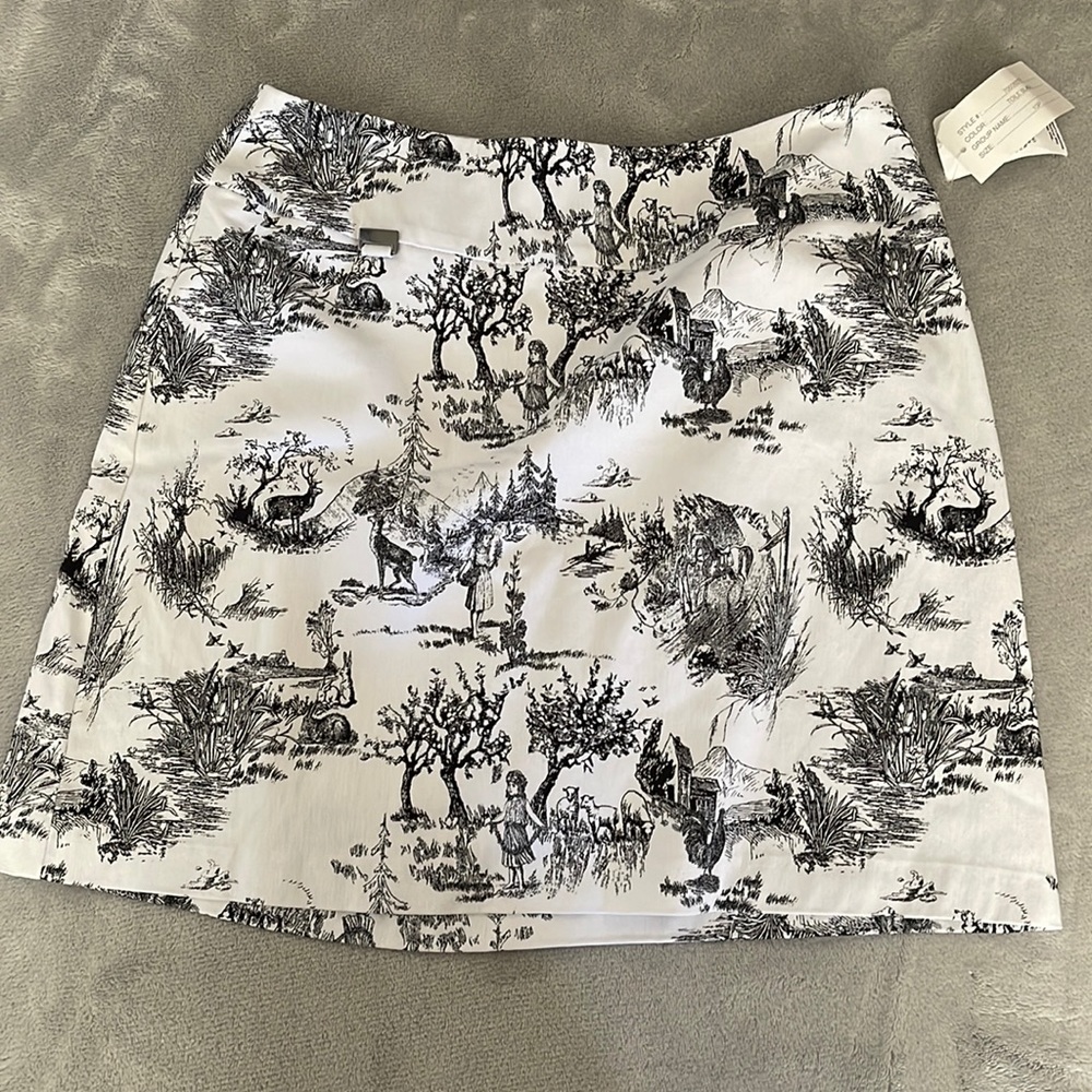 Printed Skirt